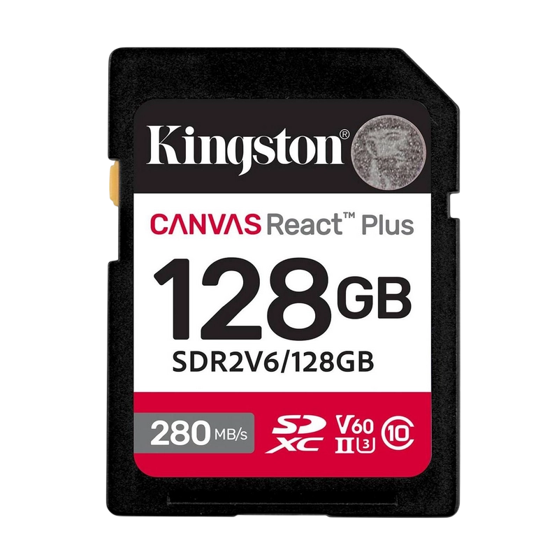Card de Memorie Kingston Canvas React Plus 128 GB