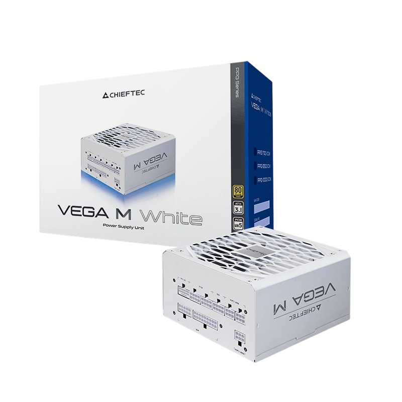 Блок питания для компьютеров Chieftec PPG-1000-CW Vega M ATX Белый
