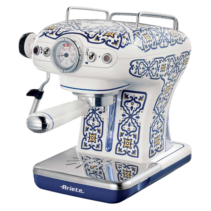 Кофеварка рожковая Ariete Capri Белый Молотый, В чалдах | 850 Вт | 15 бар | 0.9 л