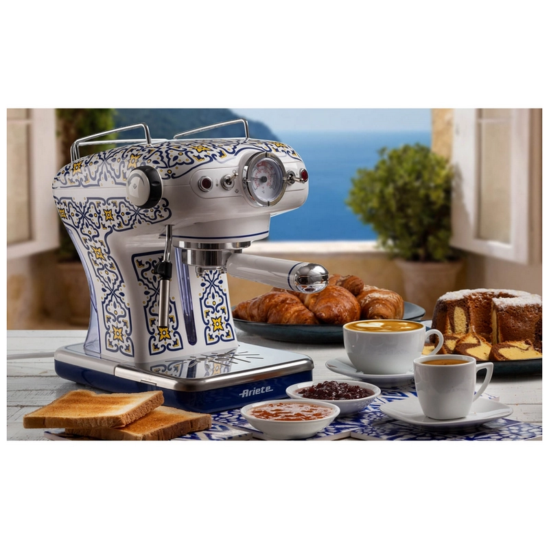 Cafetiera manuala Ariete Capri Alb