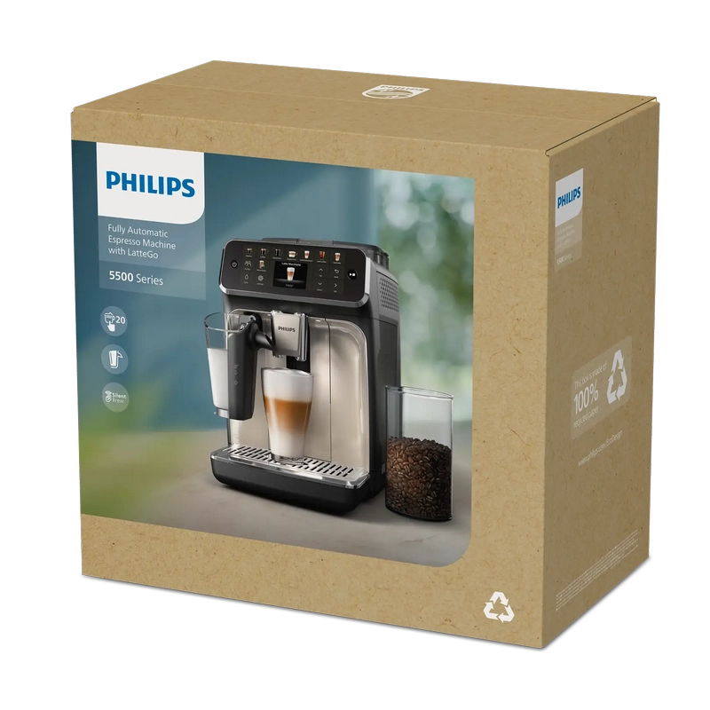 Aparat de cafea Philips EP5541/50 Negru