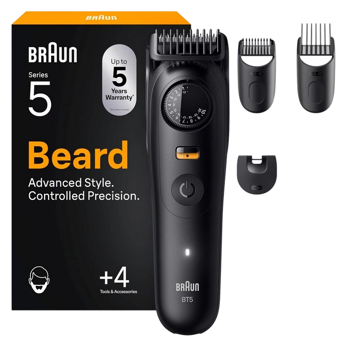 Trimmer pentru bărbați Braun BT5520 Negru