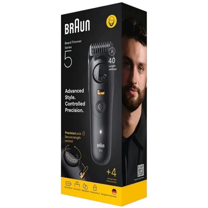 Trimmer pentru bărbați Braun BT5520 Negru