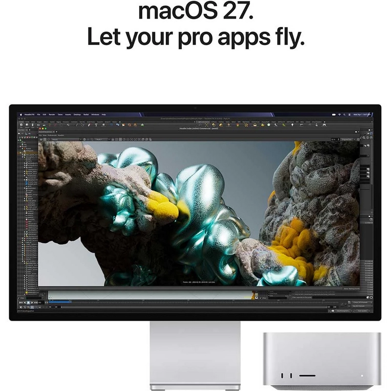 Sistem Desktop PC Apple Mac Studio 2026 M5 Max (18CPU/32GPU) 36 GB Argintiu