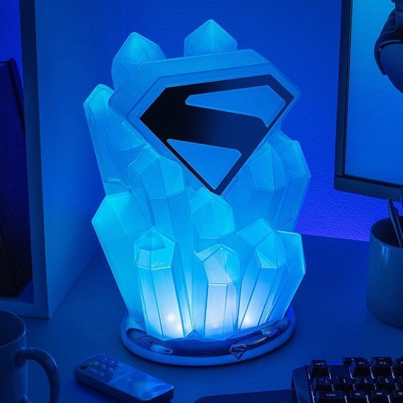 Lampă de noapte Paladone Fortress of Solitude Multicolor
