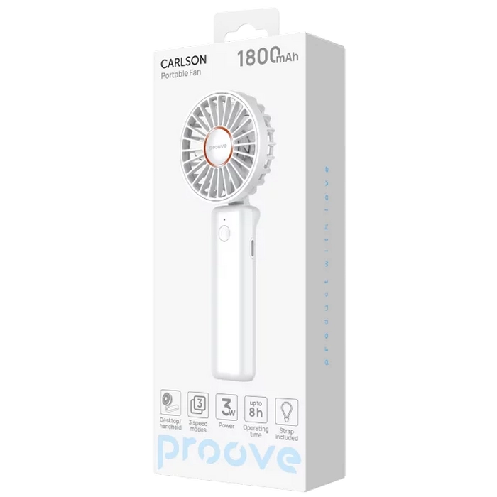 Ventilator Proove Carlson Portabil Alb