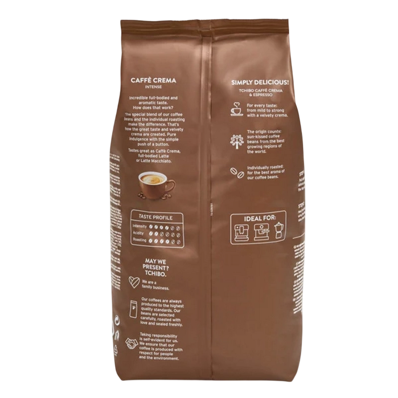 Кофе Tchibo Caffe Сrеmа Intense