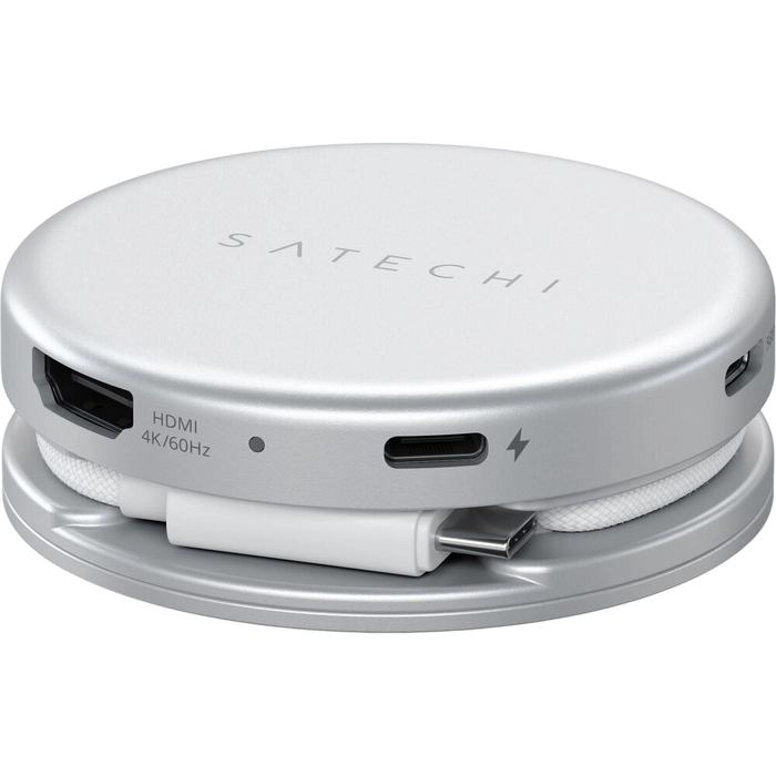 Adaptor multiport Satechi OntheGo Argintiu