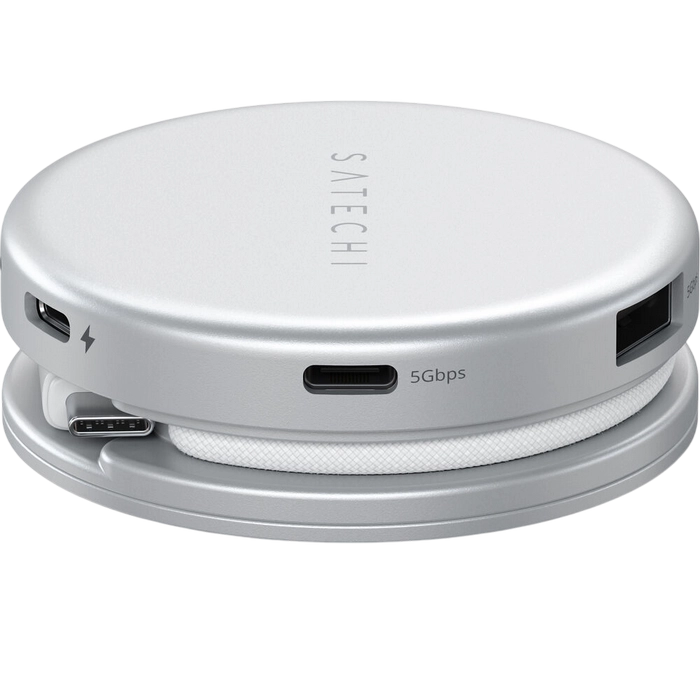 Adaptor multiport Satechi OntheGo Argintiu