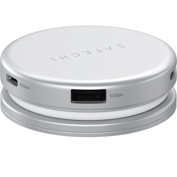 Adaptor multiport Satechi OntheGo Argintiu