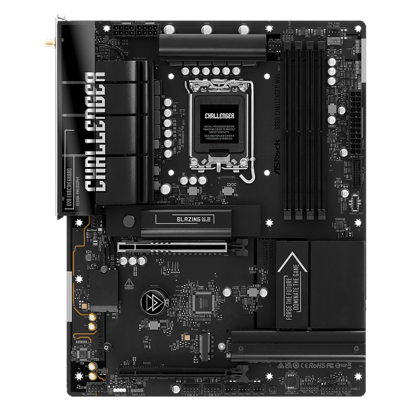 Placă de bază ASRock B860 Challenger WiFi LGA1851 ATX