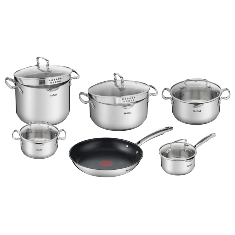 Set de vase Tefal G732SB55 Duetto+ Oțel inoxidabil Oțel inoxidabil