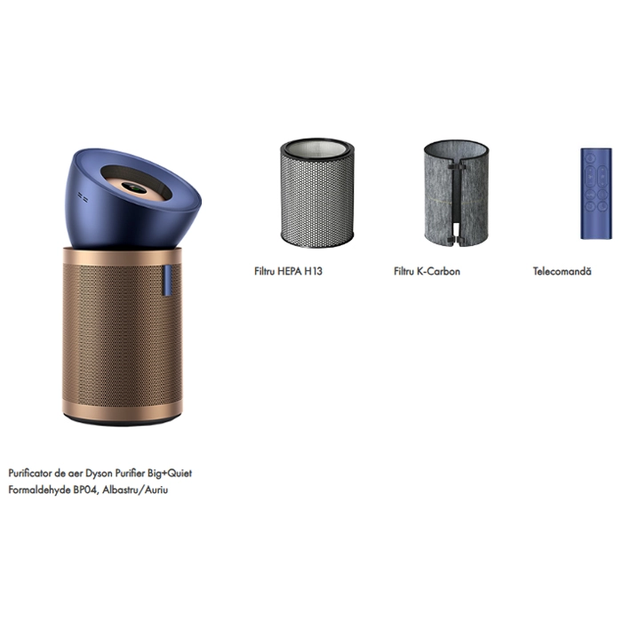 Purificator de aer Dyson BP04 410624-01 Albastru | Auriu