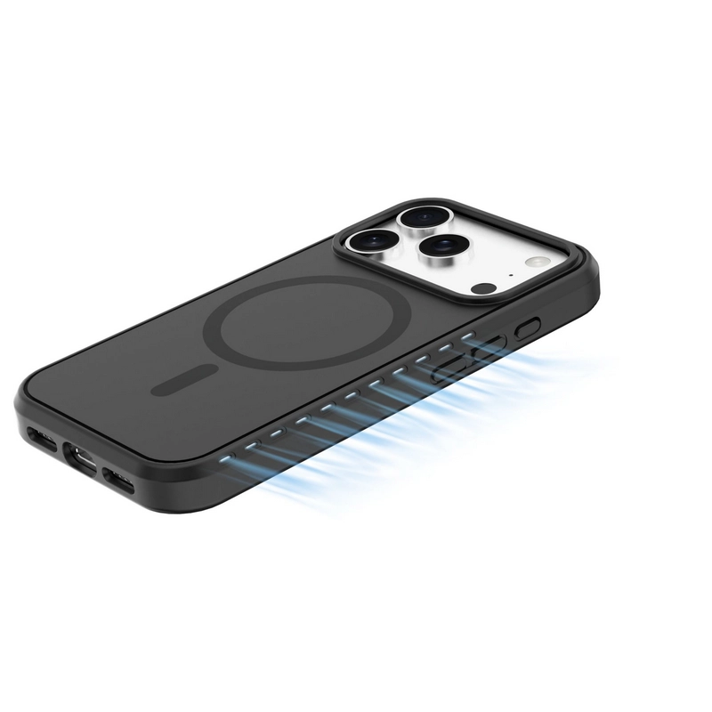 Husă Cellularline Apple iPhone 17 Pro Max Icy Mag Negru