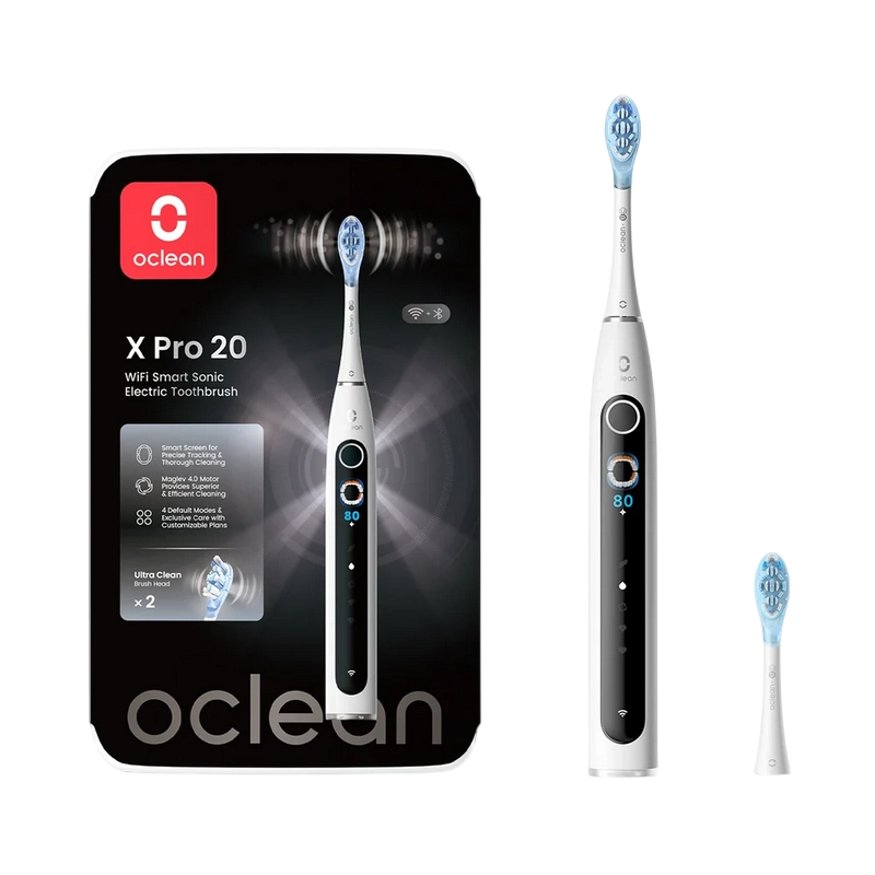 Periuță de dinți electrică Oclean X Pro 20 Alb