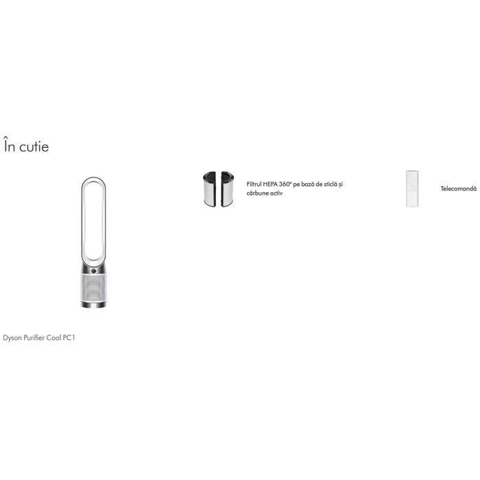Purificator de aer Dyson TP11 Cool Argintiu