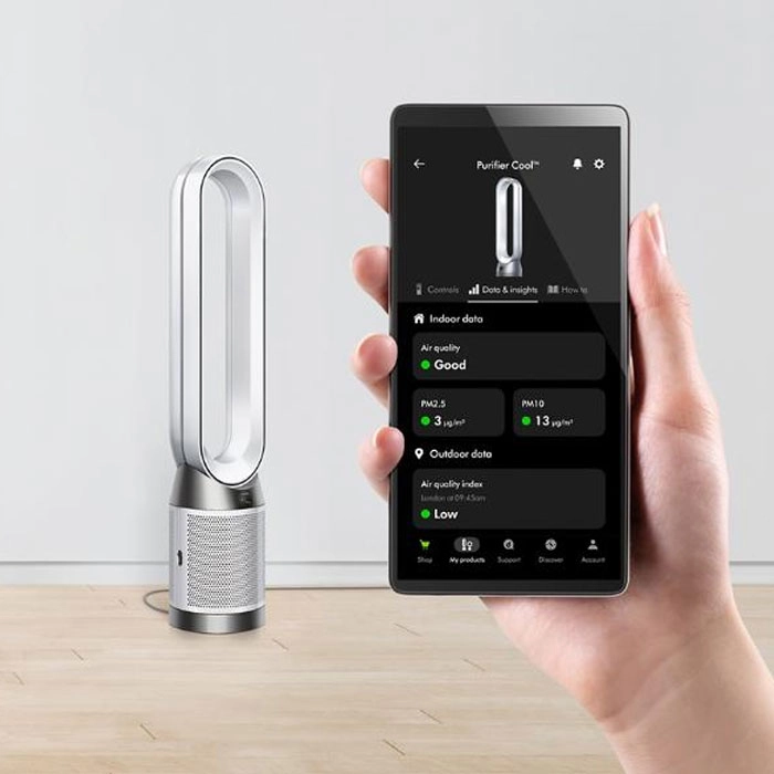 Purificator de aer Dyson TP11 Cool Argintiu