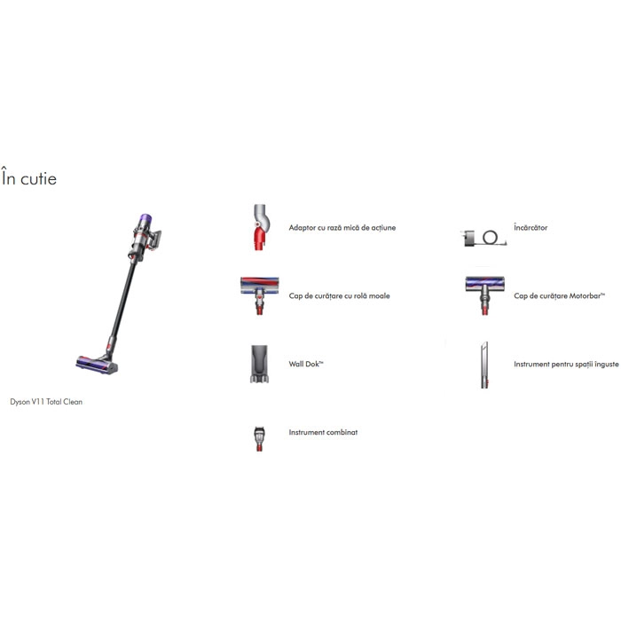 Aspirator Vertical Dyson V11 Total Clean Negru