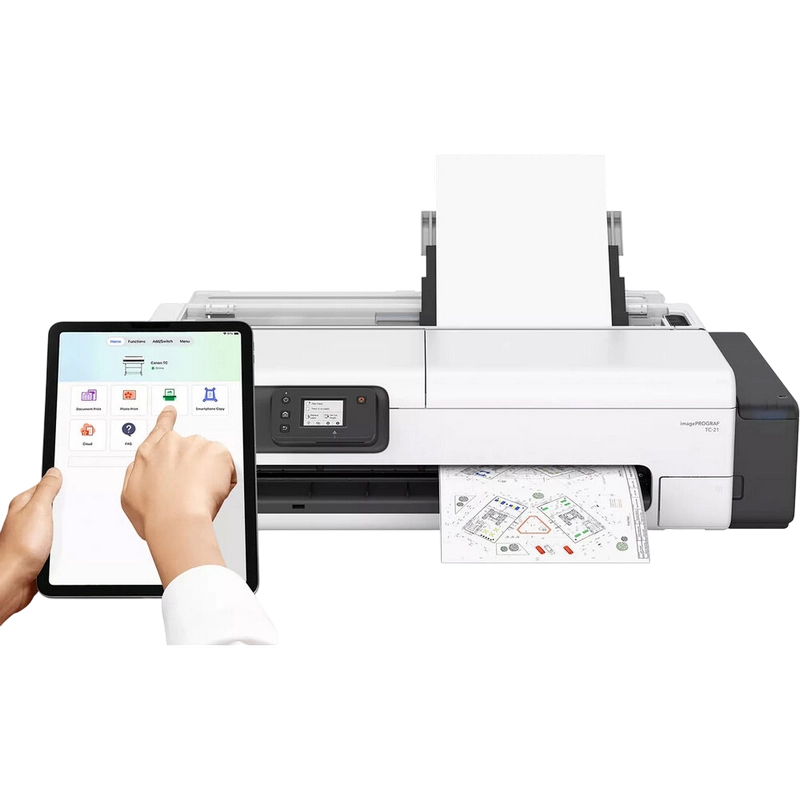 Plotter de format mare Canon imagePROGRAF TC-21 Color A1 Alb