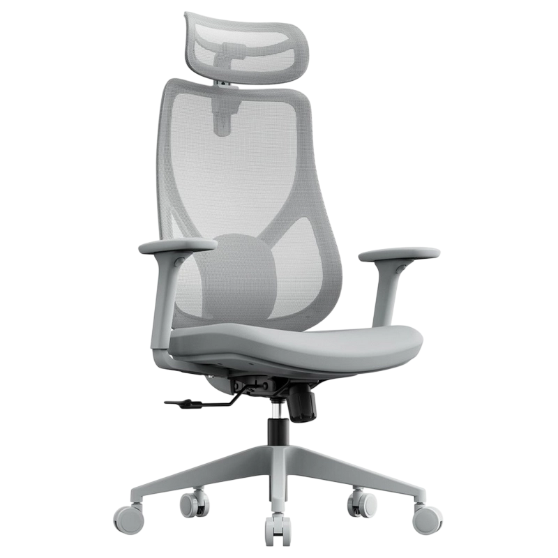 Scaun de birou SENSE7 Moyo Textil Gri Clasa 3 | 112 - 121.8 cm