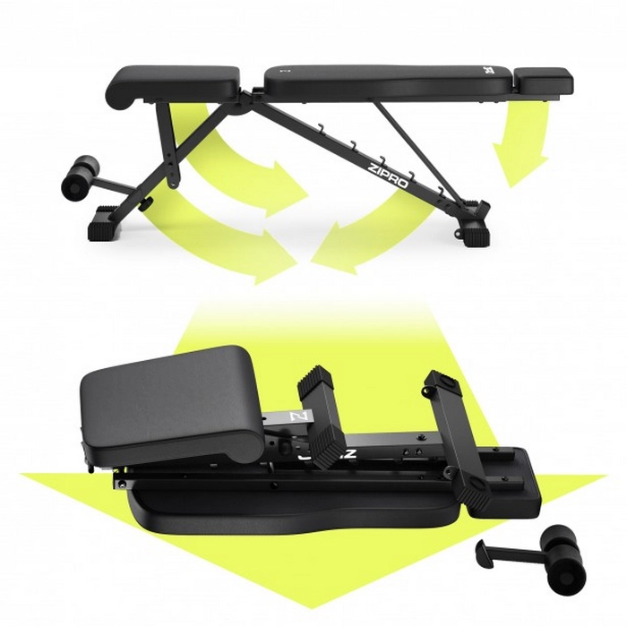 Bancă fitness Zipro Grind Negru
