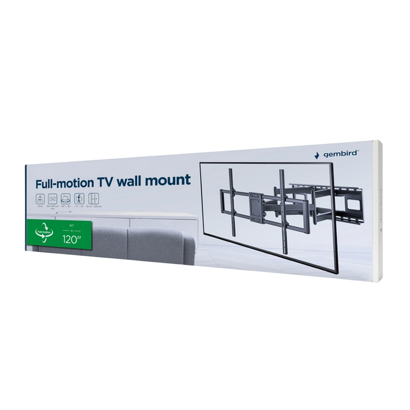 Кронштейн для телевизора Gembird WM-120ST-01 Черный