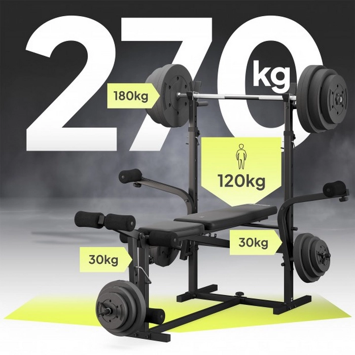 Bancă fitness Zipro Ripped Negru