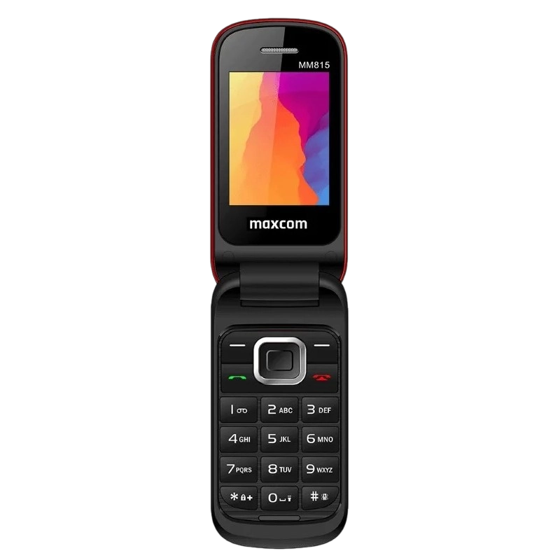 Telefon mobil Flip MaxCom MM815 Roșu