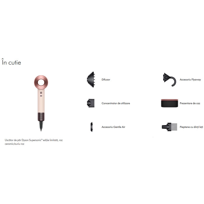 Uscător de păr Dyson Supersonic Rose Gold