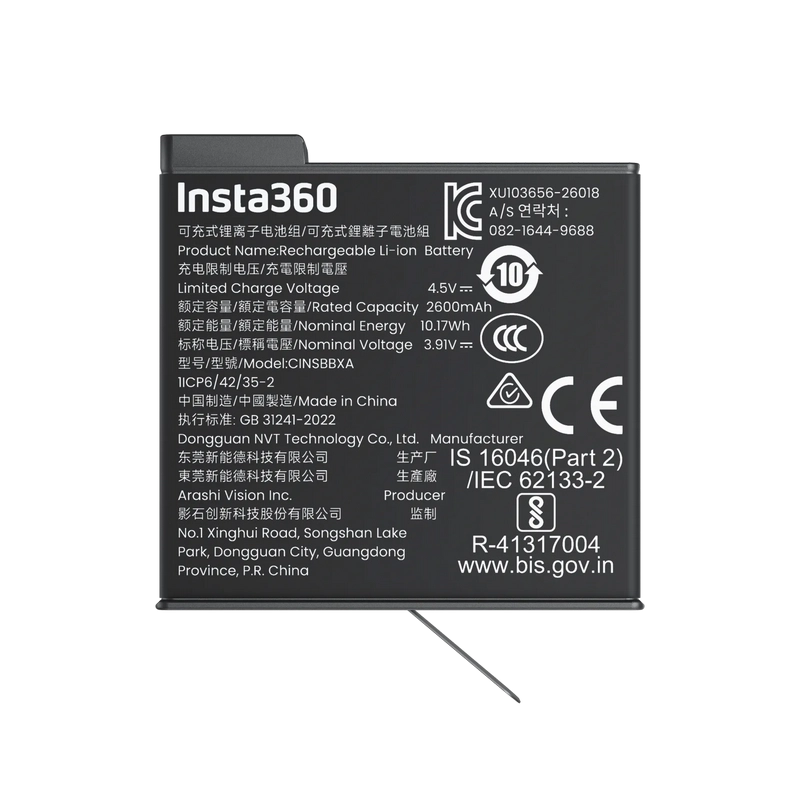 Cameră action Insta360 X6 Essentials Bundle Negru