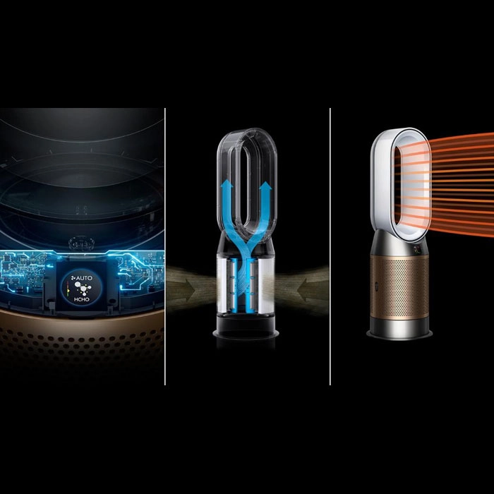 Purificator de aer Dyson HP12 Alb | Auriu