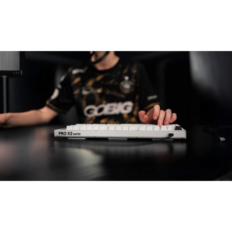 Tastatură Logitech G Pro X2 Rapid Mecanic Alb