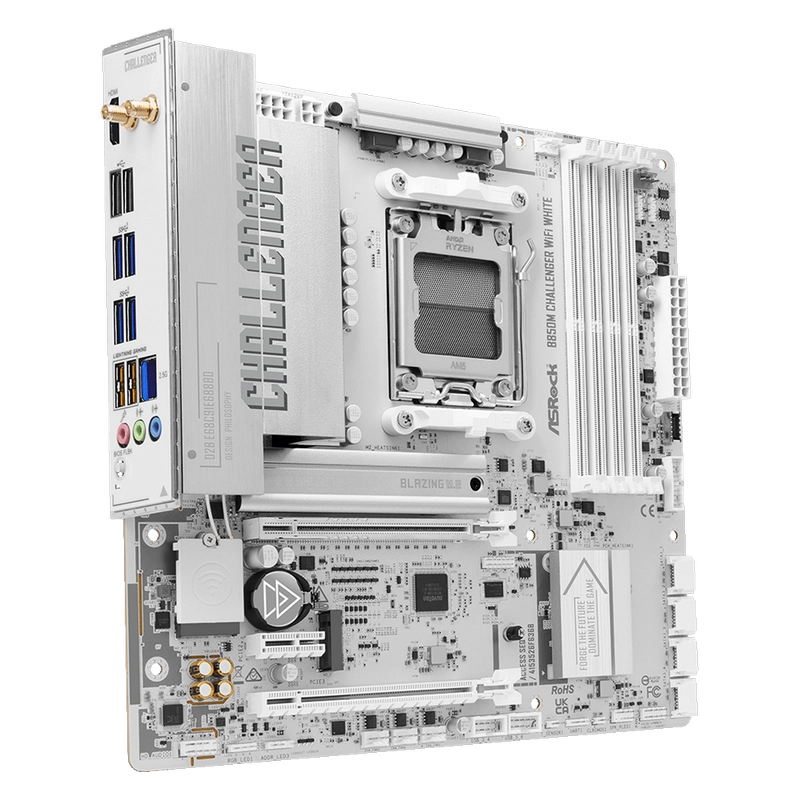 Placă de bază ASRock B850M Challenger WiFi White Micro-ATX