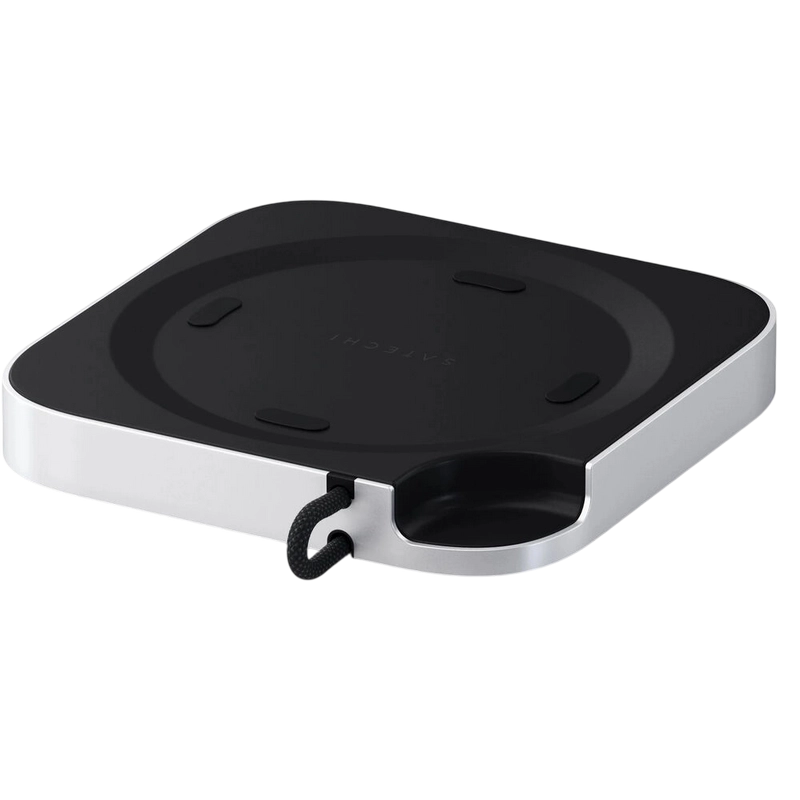Adaptor Hub Satechi Mac Mini M4 Stand & Hub Argintiu