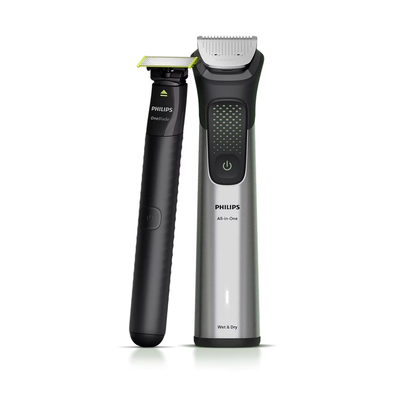 Trimmer pentru bărbați Philips MG9557/15 Argintiu | Negru
