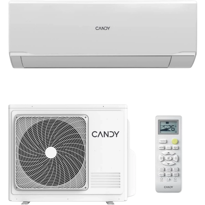 Кондиционер Сплит Candy Brezza CY-09BRIN/CY-09BROUT Белый