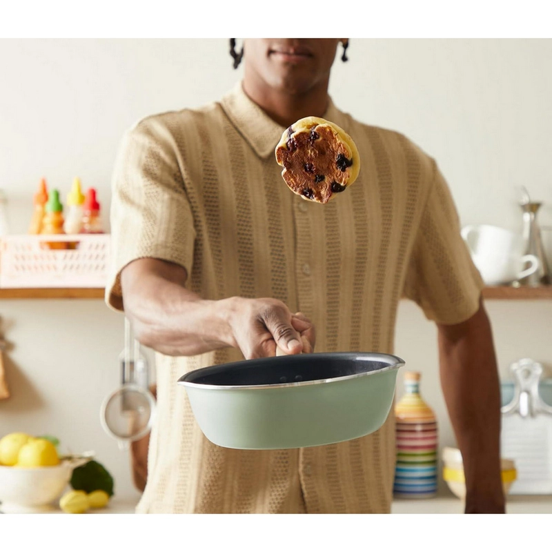 Tigaie Tefal G1748704 One Pick Pot Pan Olive