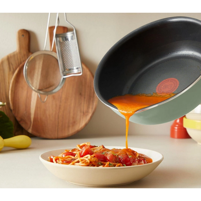Tigaie Tefal G1748704 One Pick Pot Pan Olive