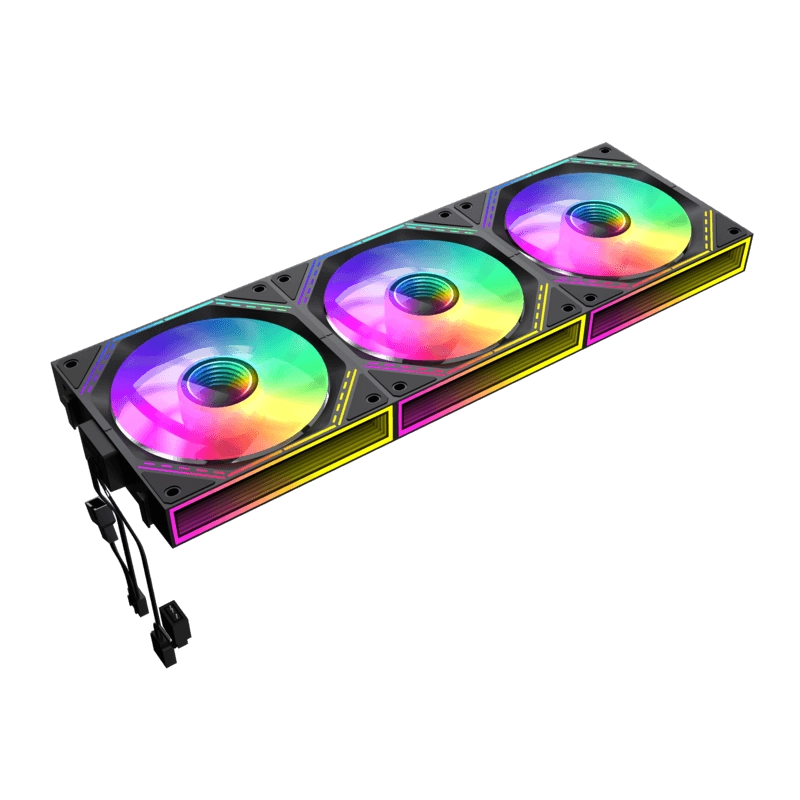 Ventilator PC Gamemax FN12A-S3I-R 120 mm Negru