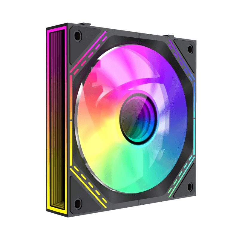 Ventilator PC Gamemax FN12A-S3I-R 120 mm Negru