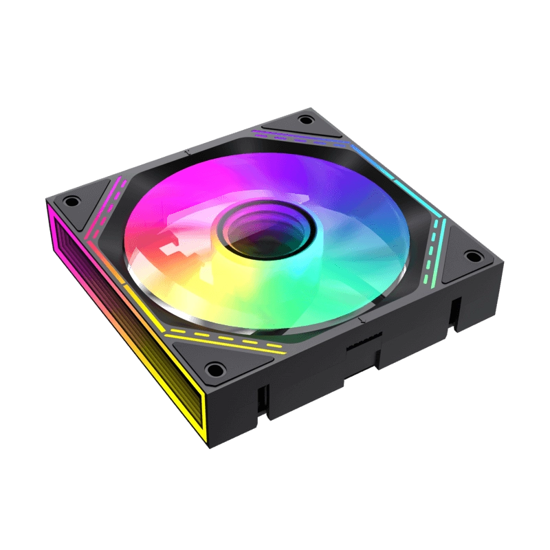 Ventilator PC Gamemax FN12A-S3I-R 120 mm Negru