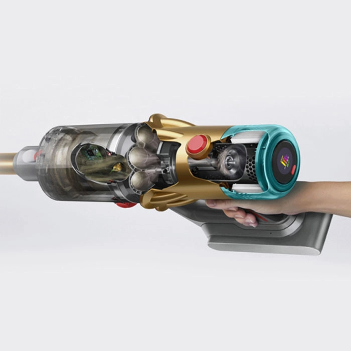 Вертикальный Пылесос Dyson V12 Detect Slim Absolute Золотой