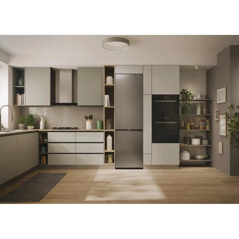 Frigider Candy CNCQ2T620EX Inox