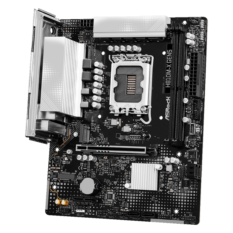 Материнская плата ASRock H810M-X GEN5 LGA1851 Micro-ATX