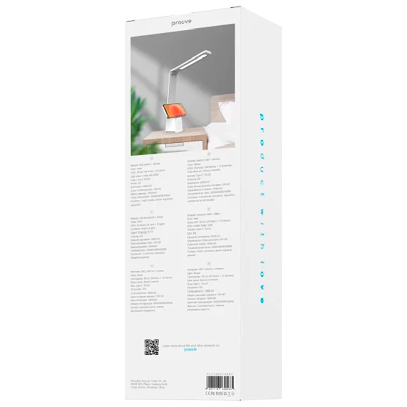 Lampa de birou Proove Light Tower Alb