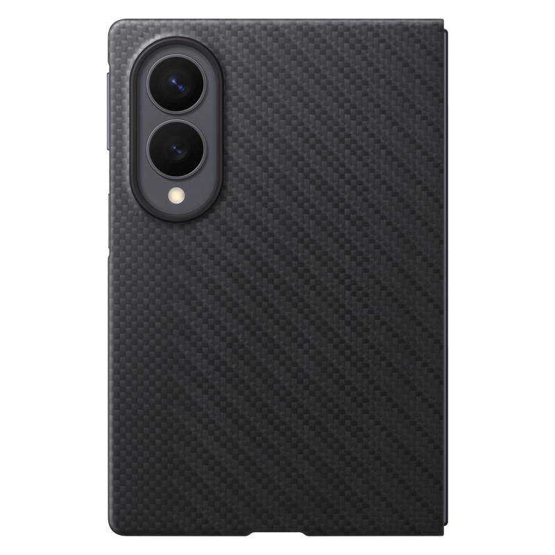 Чехол Samsung Galaxy Fold 8 Carbon Magnet Case Чёрный