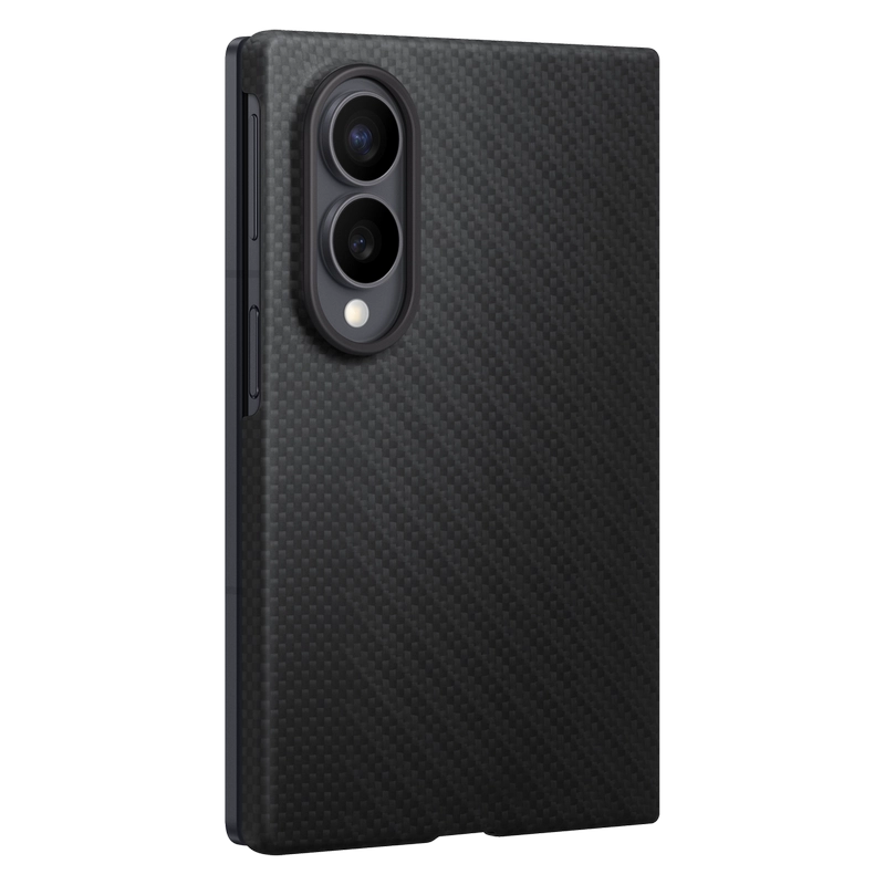 Чехол Samsung Galaxy Fold 8 Carbon Magnet Case Чёрный