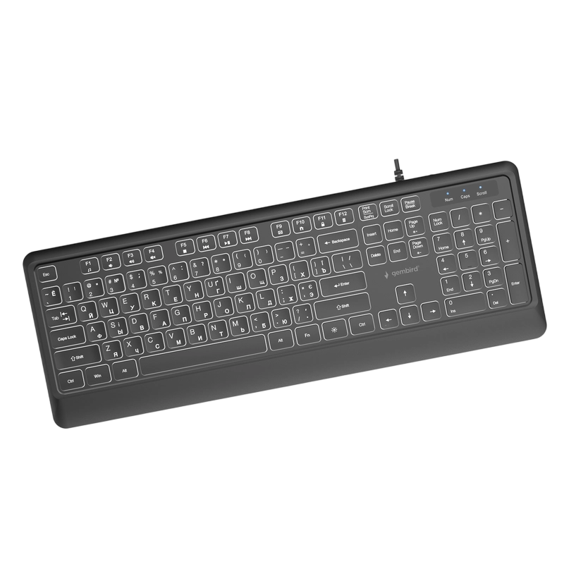 Tastatură Gembird KB-UML-04-CYRL Membrană Negru