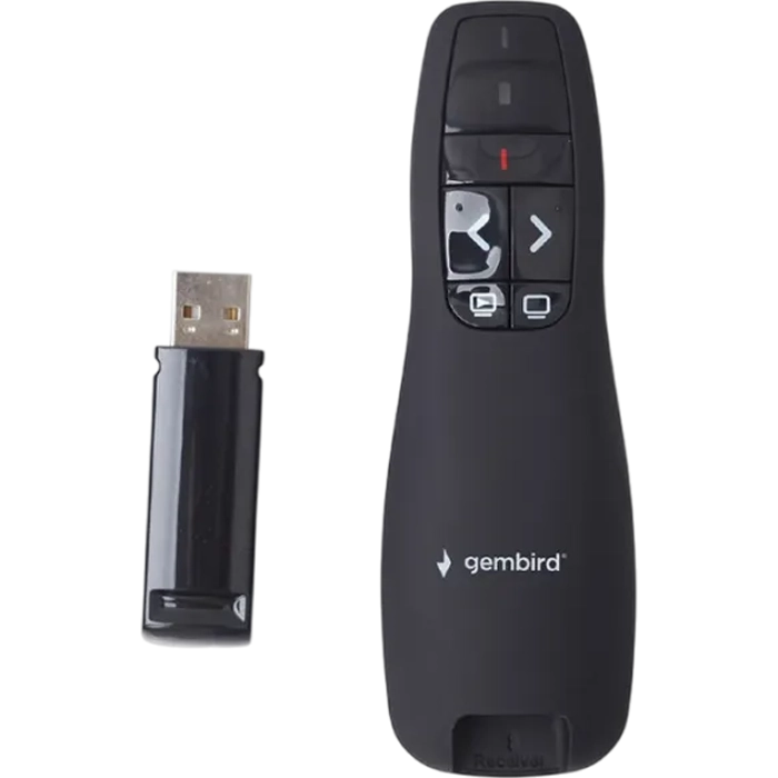 Prezentator Gembird WP-L-12 Negru
