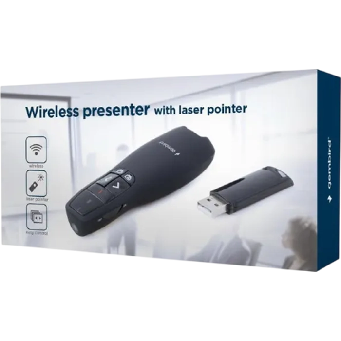 Prezentator Gembird WP-L-12 Negru